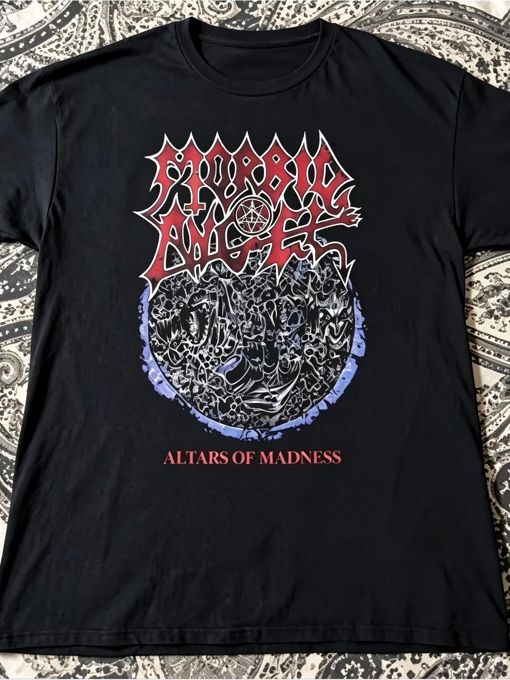Morbid Angel Altars Of Madness Vintage Black Metal Womens Mens T-shirt Unisex